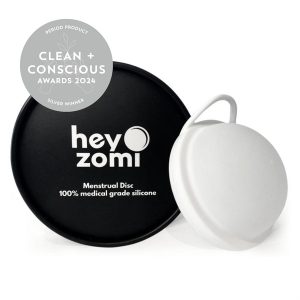 Clean + Conscious Awards 2024. Best Period Product. Celebrating products in Australia & NZ which are Non-Toxic, Ethical, Sustainable and Socially Responsible.