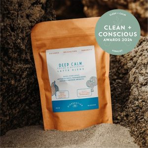 Clean + Conscious Awards 2024. Best Sleep + Calm Aid. Celebrating products in Australia & NZ which are Non-Toxic, Ethical, Sustainable and Socially Responsible.