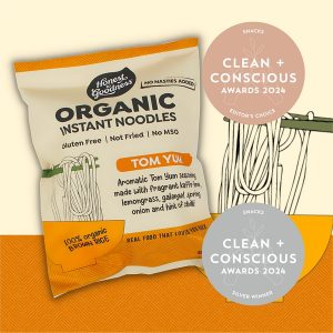 Clean + Conscious Awards 2024. Best Healthy Snacks. Celebrating products in Australia & NZ which are Non-Toxic, Ethical, Sustainable and Socially Responsible.