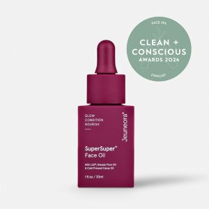 Clean + Conscious Awards 2024. Best Face Oil. Celebrating products in Australia & NZ which are Non-Toxic, Ethical, Sustainable and Socially Responsible.