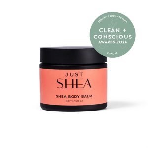 Clean + Conscious Awards 2024. Best Sensitive Body / Eczema Product. Celebrating products in Australia & NZ which are Non-Toxic, Ethical, Sustainable and Socially Responsible.