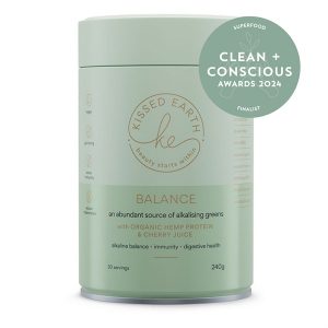 Clean + Conscious Awards 2024. Best Superfood. Celebrating products in Australia & NZ which are Non-Toxic, Ethical, Sustainable and Socially Responsible.