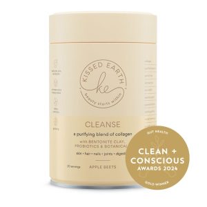Clean + Conscious Awards 2024. Best Gut Health Supplement. Celebrating products in Australia & NZ which are Non-Toxic, Ethical, Sustainable and Socially Responsible.