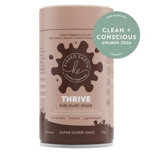 Clean + Conscious Awards 2024. Best Kids Nutrition. Celebrating products in Australia & NZ which are Non-Toxic, Ethical, Sustainable and Socially Responsible.