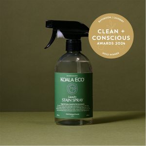 Clean + Conscious Awards 2024. Best Natural Laundry Detergent / Bathroom Product. Celebrating products in Australia & NZ which are Non-Toxic, Ethical, Sustainable and Socially Responsible.