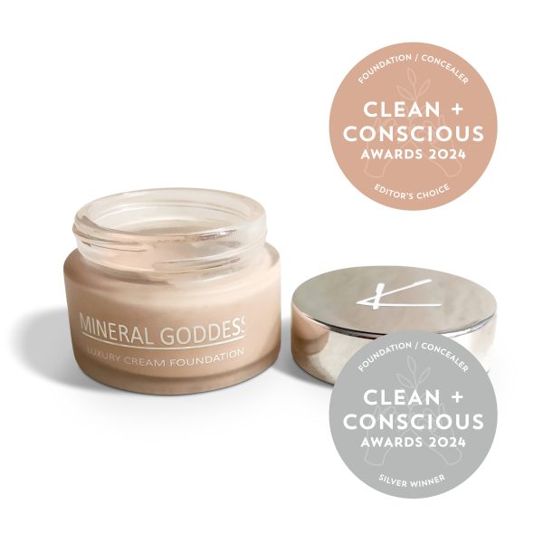Clean + Conscious Awards 2024. Best Foundation / Corrector. Celebrating products in Australia & NZ which are Non-Toxic, Ethical, Sustainable and Socially Responsible.