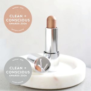 Clean + Conscious Awards 2024. Best Makeup – Eyes + Brows. Celebrating products in Australia & NZ which are Non-Toxic, Ethical, Sustainable and Socially Responsible.