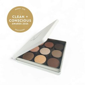 Clean + Conscious Awards 2024. Best Makeup – Eyes + Brows. Celebrating products in Australia & NZ which are Non-Toxic, Ethical, Sustainable and Socially Responsible.
