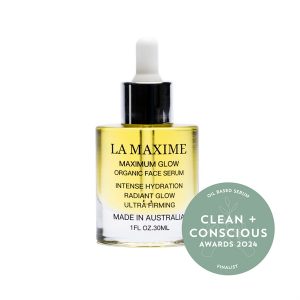 Clean + Conscious Awards 2024. Best Oil Based Serum. Celebrating products in Australia & NZ which are Non-Toxic, Ethical, Sustainable and Socially Responsible.