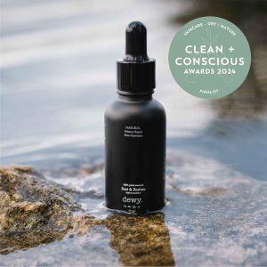 Clean + Conscious Awards 2024. Best Skincare for Dry / Mature Skin. Celebrating products in Australia & NZ which are Non-Toxic, Ethical, Sustainable and Socially Responsible.