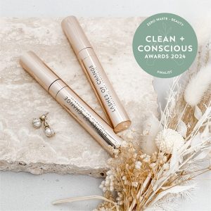 Clean + Conscious Awards 2024. Best Zero Waste Beauty. Celebrating products in Australia & NZ which are Non-Toxic, Ethical, Sustainable and Socially Responsible.