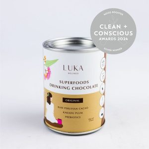 Clean + Conscious Awards 2024. Best Mood Booster. Celebrating products in Australia & NZ which are Non-Toxic, Ethical, Sustainable and Socially Responsible.