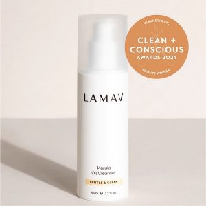 Clean + Conscious Awards 2024. Best Cleansing Oil. Celebrating products in Australia & NZ which are Non-Toxic, Ethical, Sustainable and Socially Responsible.