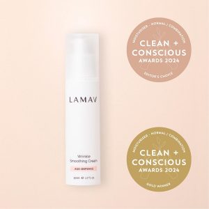Clean + Conscious Awards 2024. Best Face Moisturiser for Normal / Combination Skin. Celebrating products in Australia & NZ which are Non-Toxic, Ethical, Sustainable and Socially Responsible.