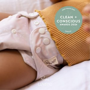Clean + Conscious Awards Winners 2024. Best Zero Waste Baby Product. Celebrating products in Australia & NZ which are Non-Toxic, Ethical, Sustainable and Socially Responsible.