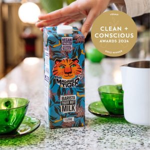 Clean + Conscious Awards 2024. Best Vegan Product. Celebrating products in Australia & NZ which are Non-Toxic, Ethical, Sustainable and Socially Responsible.