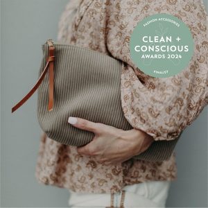 Clean + Conscious Awards 2024. Best Ethical Fashion Accessories. Celebrating products in Australia & NZ which are Non-Toxic, Ethical, Sustainable and Socially Responsible.