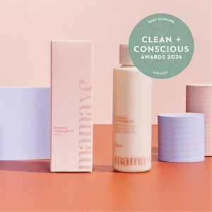 Clean + Conscious Awards Winners 2024. Best Baby Lotion/ Skincare. Celebrating products in Australia & NZ which are Non-Toxic, Ethical, Sustainable and Socially Responsible.