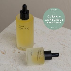 Clean + Conscious Awards 2024. Best Pregnancy Skincare. Celebrating products in Australia & NZ which are Non-Toxic, Ethical, Sustainable and Socially Responsible.