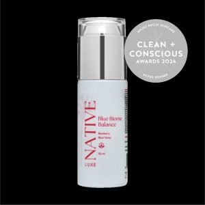 Clean + Conscious Awards 2024. Best Micro Batch Skincare. Celebrating products in Australia & NZ which are Non-Toxic, Ethical, Sustainable and Socially Responsible.