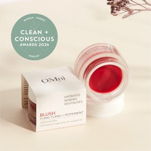 Clean + Conscious Awards 2024. Best Blush – Makeup Cheeks. Celebrating products in Australia & NZ which are Non-Toxic, Ethical, Sustainable and Socially Responsible.