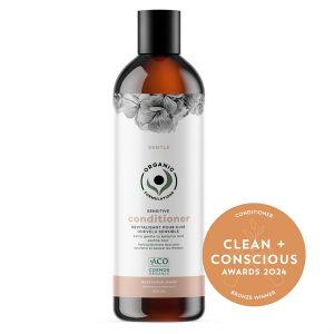 Clean + Conscious Awards 2024. Best Natural Conditioner. Celebrating products in Australia & NZ which are Non-Toxic, Ethical, Sustainable and Socially Responsible.