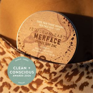 Clean + Conscious Awards 2024. Best Blush – Makeup Cheeks. Celebrating products in Australia & NZ which are Non-Toxic, Ethical, Sustainable and Socially Responsible.