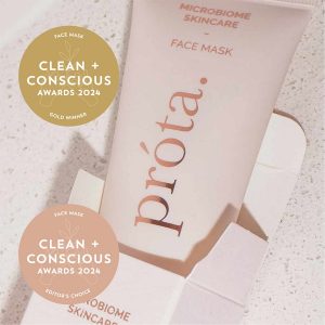 Clean + Conscious Awards 2024. Best Face Mask. Celebrating products in Australia & NZ which are Non-Toxic, Ethical, Sustainable and Socially Responsible.
