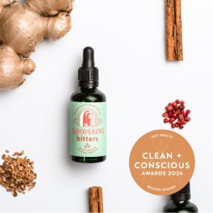 Clean + Conscious Awards 2024. Best Gut Health Supplement. Celebrating products in Australia & NZ which are Non-Toxic, Ethical, Sustainable and Socially Responsible.