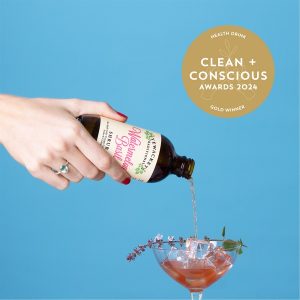 Clean + Conscious Awards 2024. Best Health Drink. Celebrating products in Australia & NZ which are Non-Toxic, Ethical, Sustainable and Socially Responsible.
