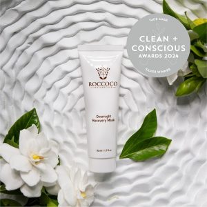 Clean + Conscious Awards 2024. Best Face Mask. Celebrating products in Australia & NZ which are Non-Toxic, Ethical, Sustainable and Socially Responsible.