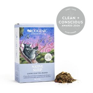Clean + Conscious Awards 2024. Best Sleep + Calm Aid. Celebrating products in Australia & NZ which are Non-Toxic, Ethical, Sustainable and Socially Responsible.