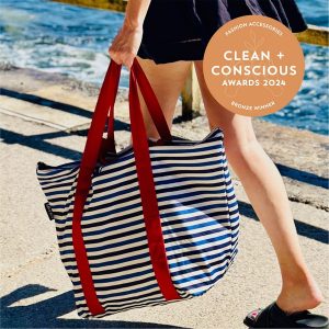 Clean + Conscious Awards 2024. Best Ethical Fashion Accessories. Celebrating products in Australia & NZ which are Non-Toxic, Ethical, Sustainable and Socially Responsible.