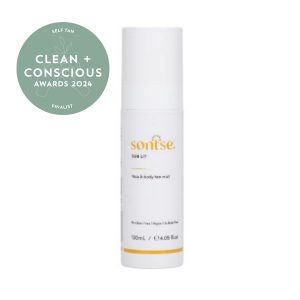 Clean + Conscious Awards 2024. Best Gradual Tan. Celebrating products in Australia & NZ which are Non-Toxic, Ethical, Sustainable and Socially Responsible.