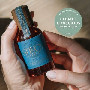 Clean + Conscious Awards 2024. Best Natural Perfume - Floral. Celebrating products in Australia & NZ which are Non-Toxic, Ethical, Sustainable and Socially Responsible.