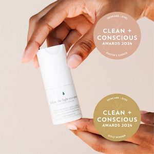 Clean + Conscious Awards 2024. Best Eye Cream / Serum. Celebrating products in Australia & NZ which are Non-Toxic, Ethical, Sustainable and Socially Responsible.