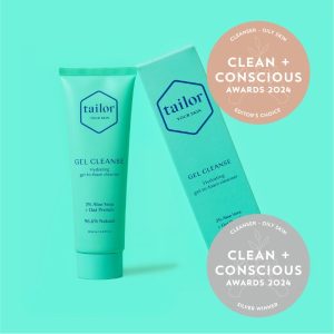 Clean + Conscious Awards 2024. Best Face Cleanser for Oily Skin. Celebrating products in Australia & NZ which are Non-Toxic, Ethical, Sustainable and Socially Responsible.