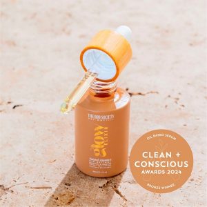 Clean + Conscious Awards 2024. Best Oil Based Serum. Celebrating products in Australia & NZ which are Non-Toxic, Ethical, Sustainable and Socially Responsible.