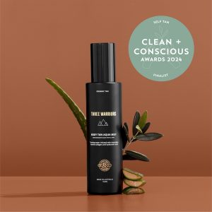 Clean + Conscious Awards 2024. Best Gradual Tan. Celebrating products in Australia & NZ which are Non-Toxic, Ethical, Sustainable and Socially Responsible.