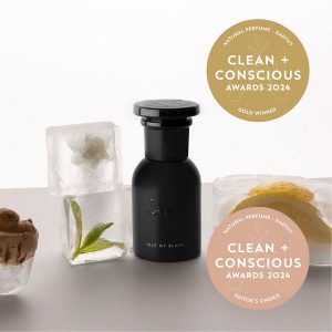 Clean + Conscious Awards 2024. Best Natural Perfume - Earthy. Celebrating products in Australia & NZ which are Non-Toxic, Ethical, Sustainable and Socially Responsible.