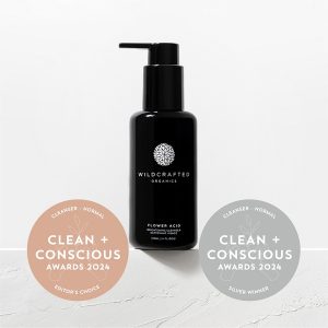 Clean + Conscious Awards 2024. Best Face Cleanser for Normal Skin. Celebrating products in Australia & NZ which are Non-Toxic, Ethical, Sustainable and Socially Responsible.