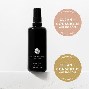 Clean + Conscious Awards 2024. Best Toner / Face Mist. Celebrating products in Australia & NZ which are Non-Toxic, Ethical, Sustainable and Socially Responsible.