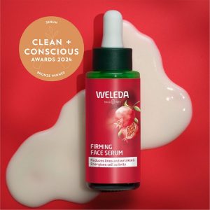 Clean + Conscious Awards 2024. Best Face Serum. Celebrating products in Australia & NZ which are Non-Toxic, Ethical, Sustainable and Socially Responsible.