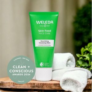 Clean + Conscious Awards 2024. Best Face Cleanser for Dry Skin. Celebrating products in Australia & NZ which are Non-Toxic, Ethical, Sustainable and Socially Responsible.