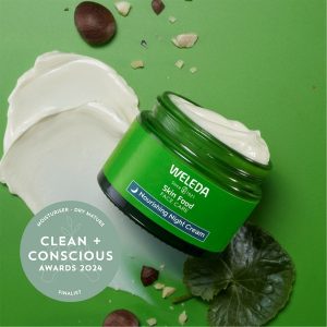 Clean + Conscious Awards 2024. Best Face Moisturiser for Dry / Mature Skin. Celebrating products in Australia & NZ which are Non-Toxic, Ethical, Sustainable and Socially Responsible.