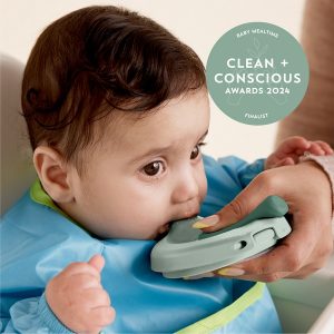 Clean + Conscious Awards Winners 2024. Best Baby Mealtime. Celebrating products in Australia & NZ which are Non-Toxic, Ethical, Sustainable and Socially Responsible.