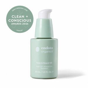 Clean + Conscious Awards 2024. Best Beard Care / Men's Personal Care. Celebrating products in Australia & NZ which are Non-Toxic, Ethical, Sustainable and Socially Responsible.