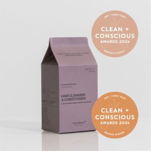 Clean + Conscious Awards 2024. Best Dry / Curly Hair Product. Celebrating products in Australia & NZ which are Non-Toxic, Ethical, Sustainable and Socially Responsible.