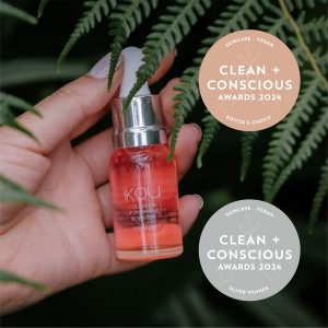 Clean + Conscious Awards 2024. Best Vegan Skincare. Celebrating products in Australia & NZ which are Non-Toxic, Ethical, Sustainable and Socially Responsible.