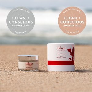 Clean + Conscious Awards 2024. Best Skincare for Dry / Mature Skin. Celebrating products in Australia & NZ which are Non-Toxic, Ethical, Sustainable and Socially Responsible.